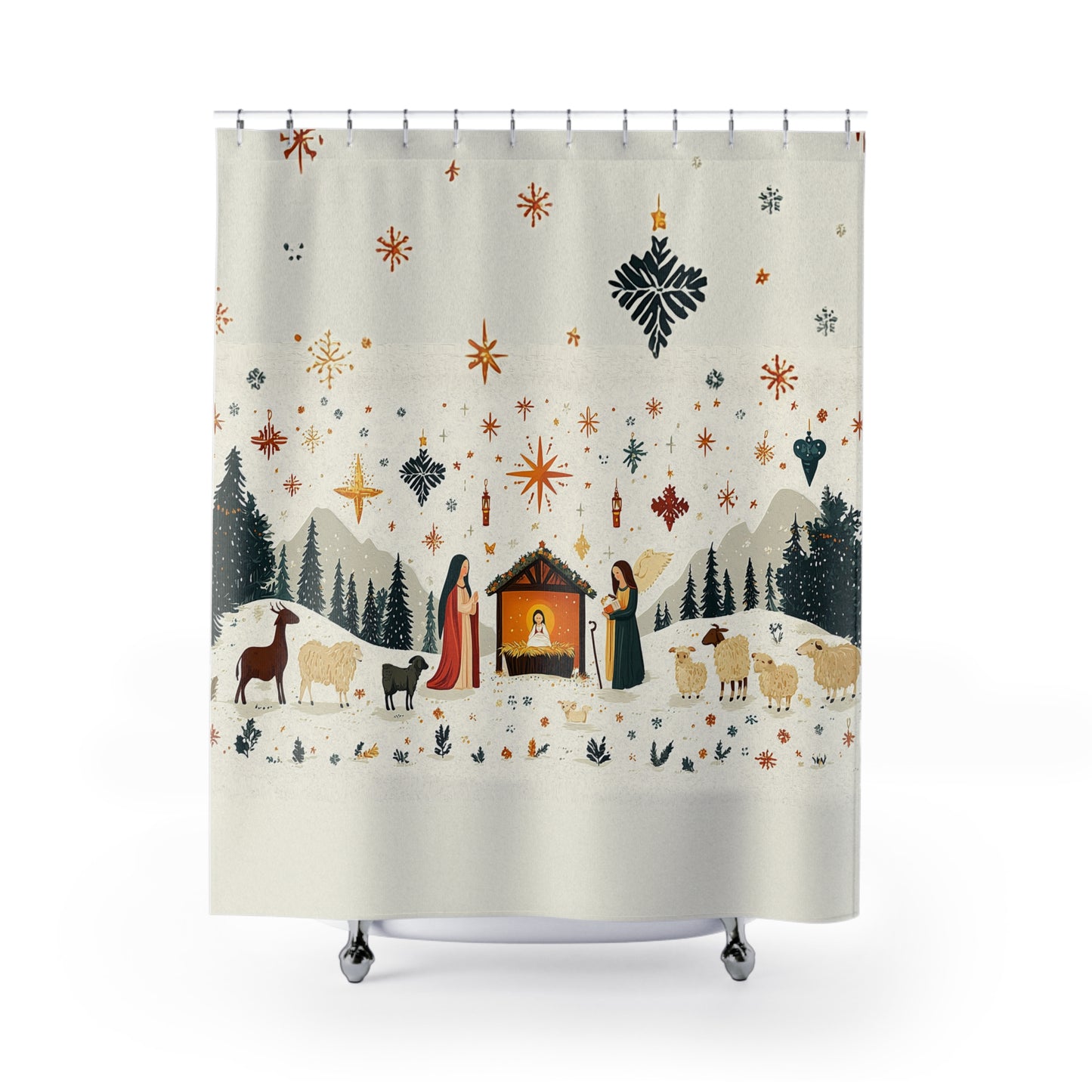 Nativity Shower Curtains