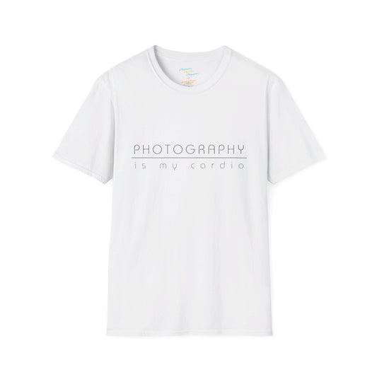 Photography is my cardio - Unisex Softstyle T-Shirt