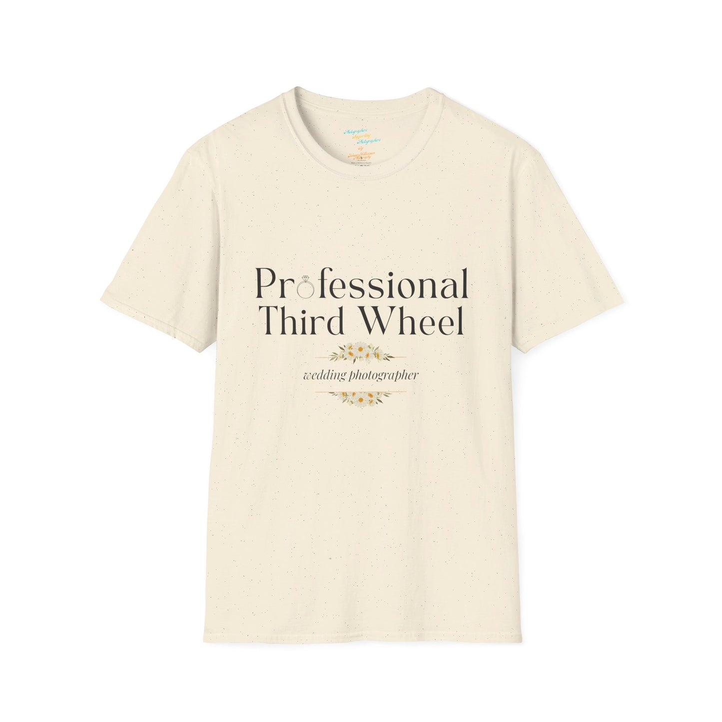 Professional Third Wheel - Unisex Softstyle T-Shirt