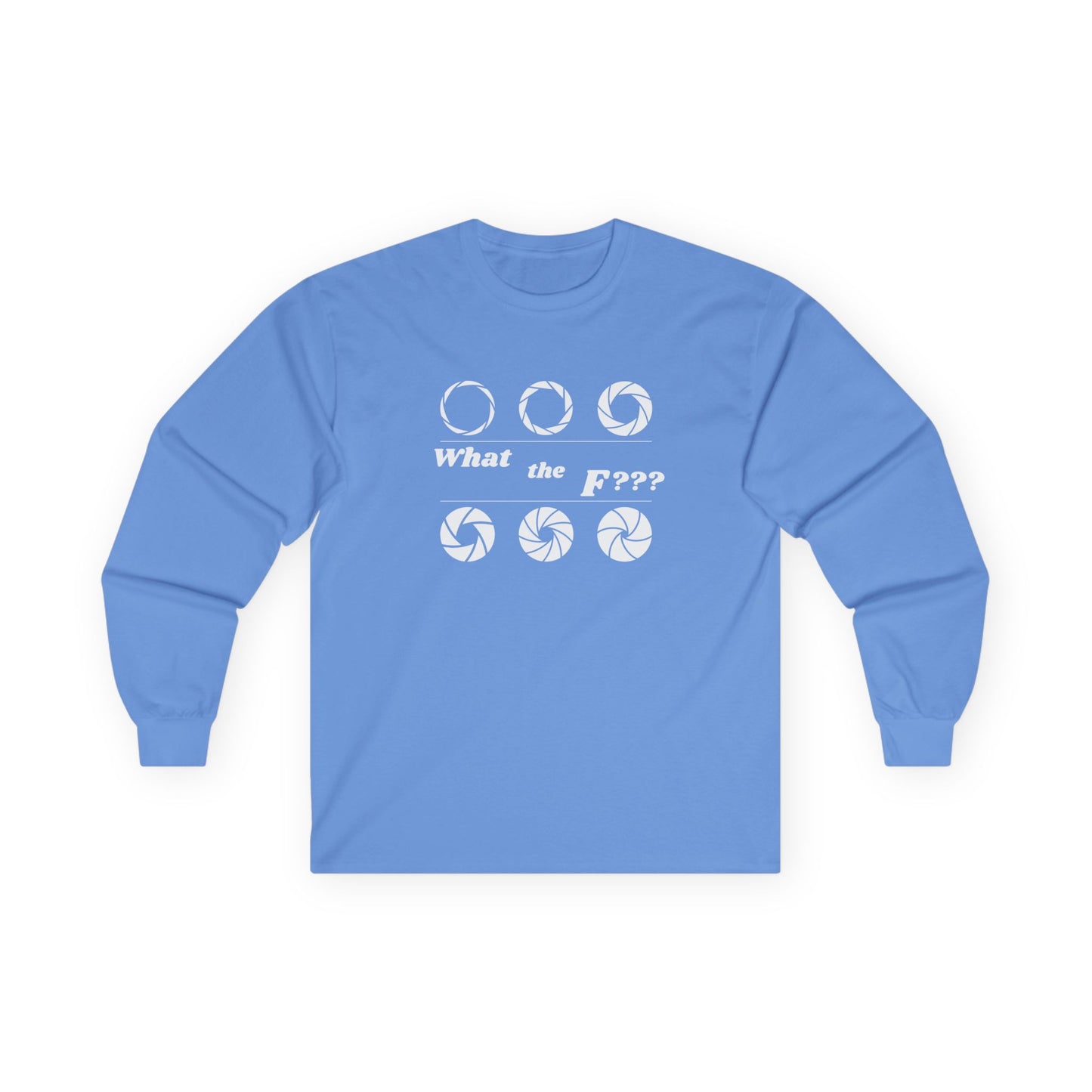 Unisex Ultra Cotton Long Sleeve Tee - 'What the F???' Photography Shirt