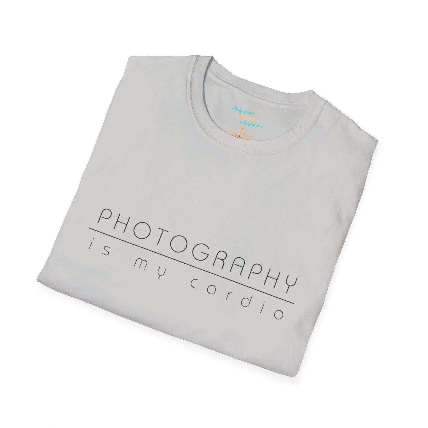 Photography is my cardio - Unisex Softstyle T-Shirt