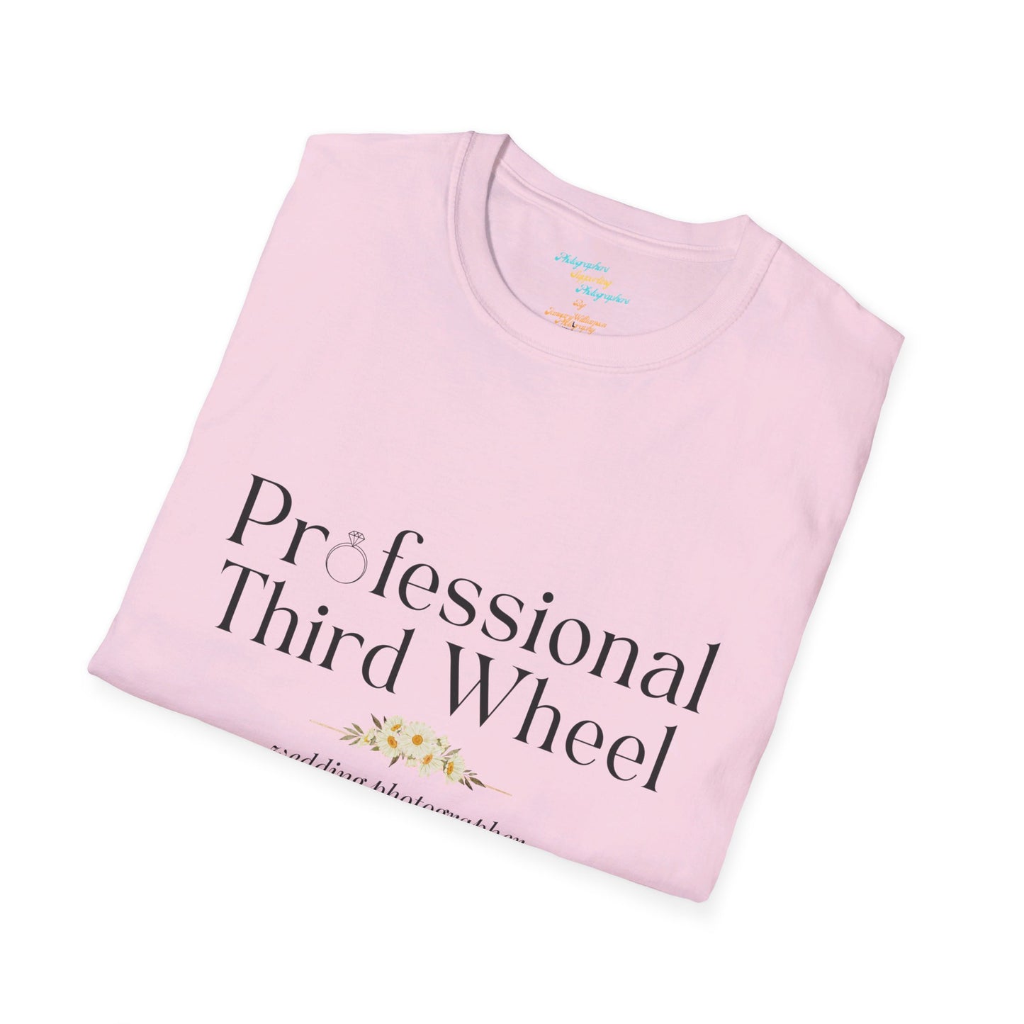 Professional Third Wheel - Unisex Softstyle T-Shirt