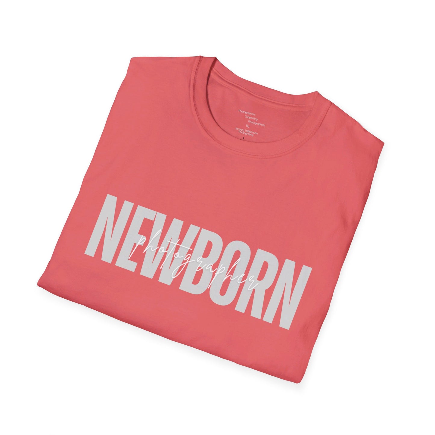 Newborn Photographer - Unisex Softstyle T-Shirt