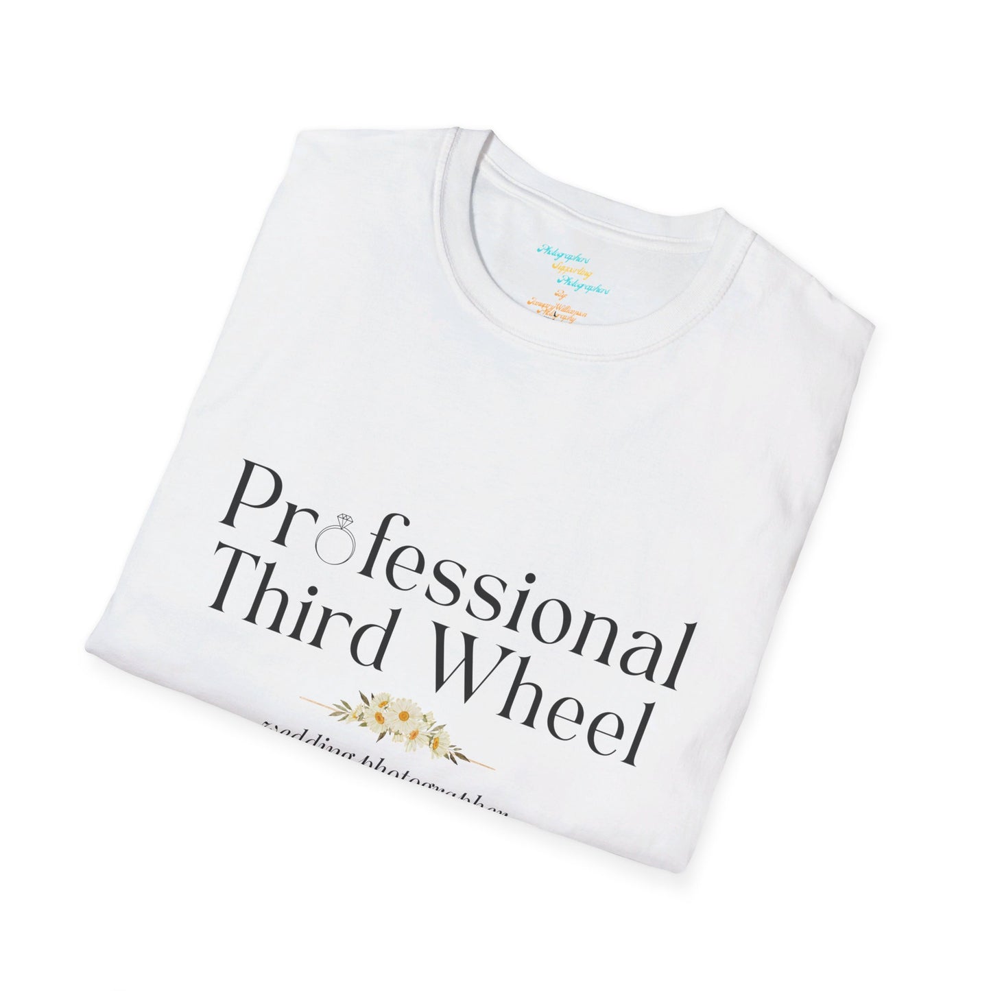 Professional Third Wheel - Unisex Softstyle T-Shirt