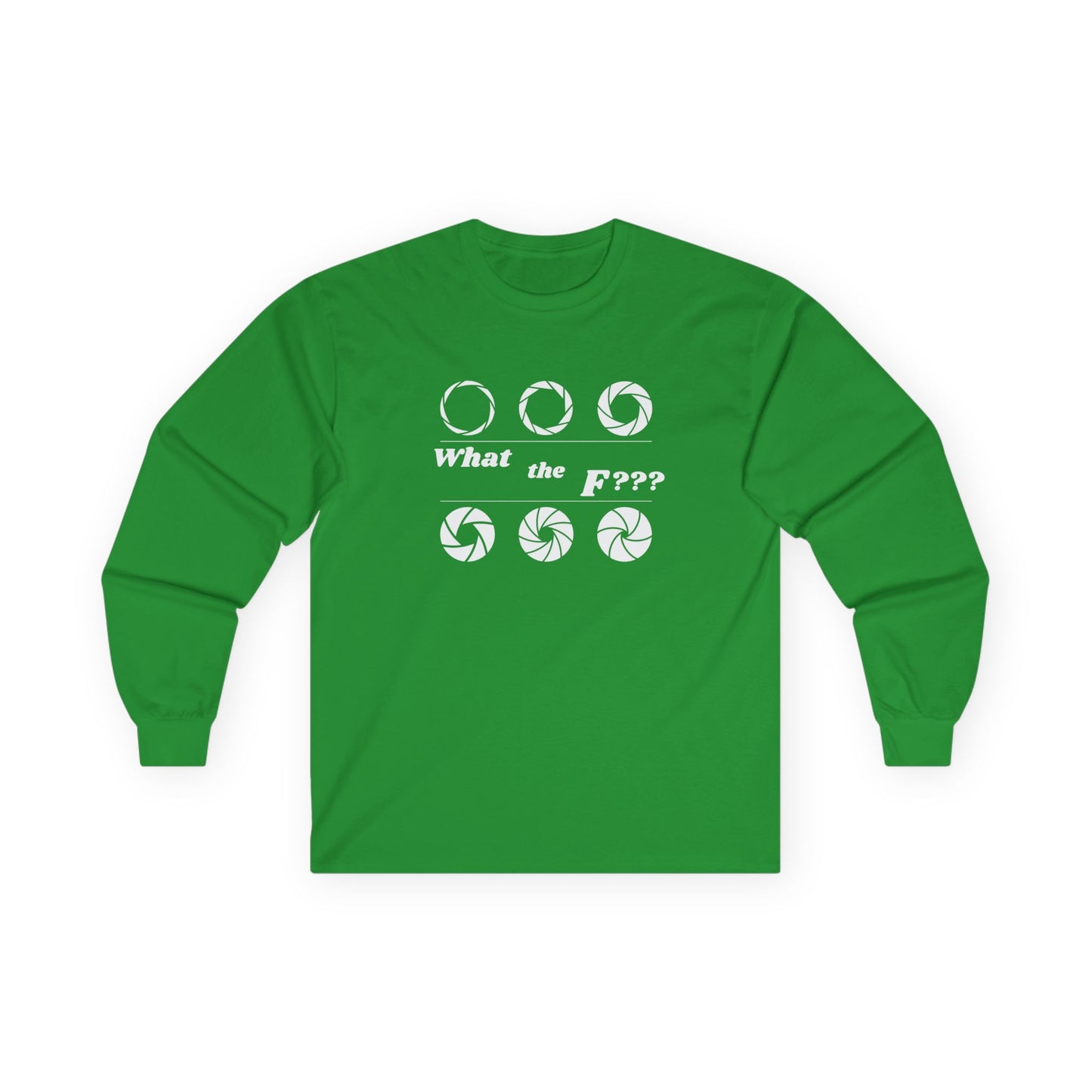Unisex Ultra Cotton Long Sleeve Tee - 'What the F???' Photography Shirt