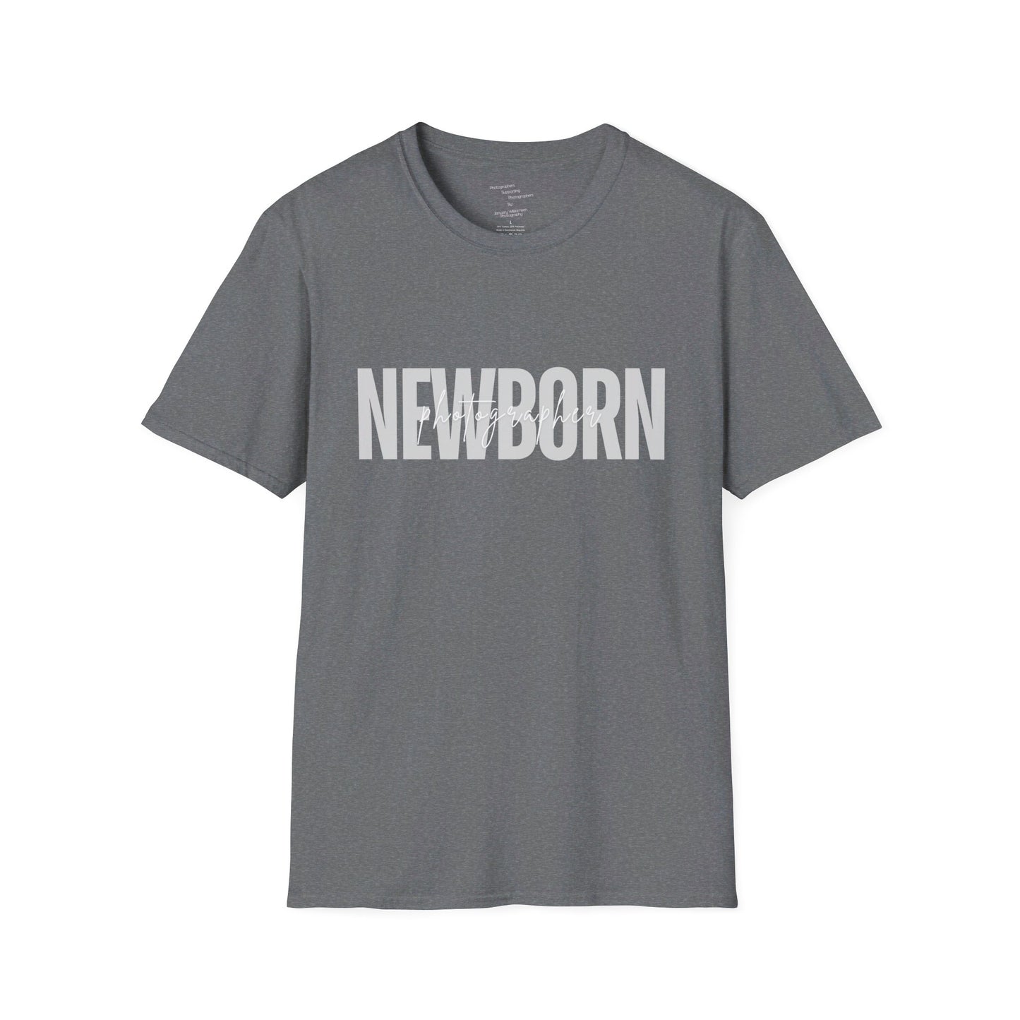 Newborn Photographer - Unisex Softstyle T-Shirt