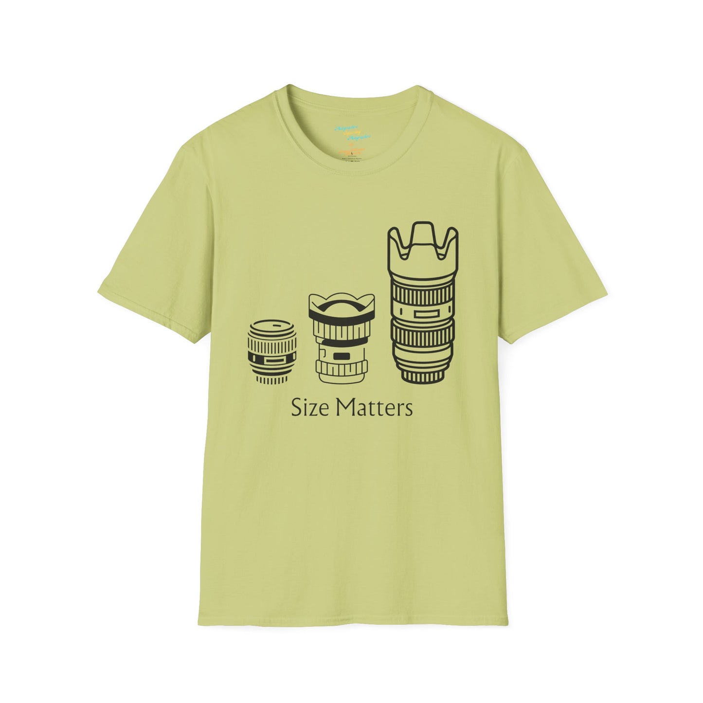 Size Matters -Light- Unisex Softstyle T-Shirt