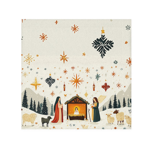 Nativity Face Towel