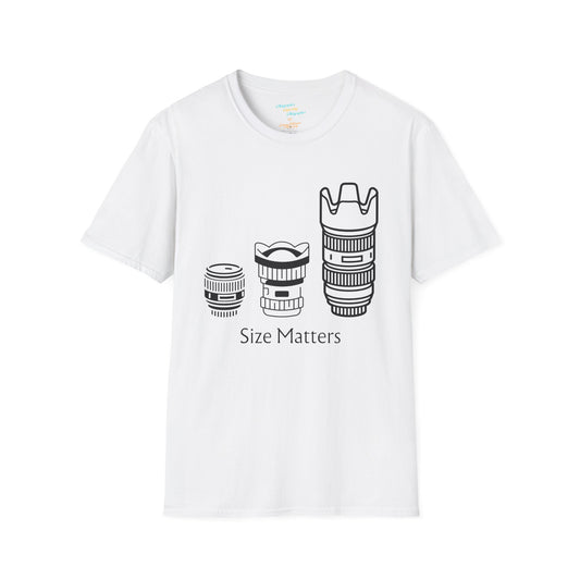 Size Matters -Light- Unisex Softstyle T-Shirt