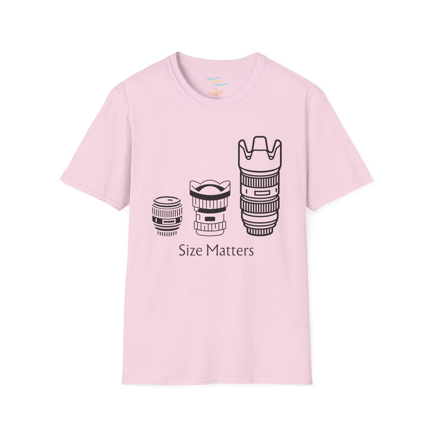 Size Matters -Light- Unisex Softstyle T-Shirt