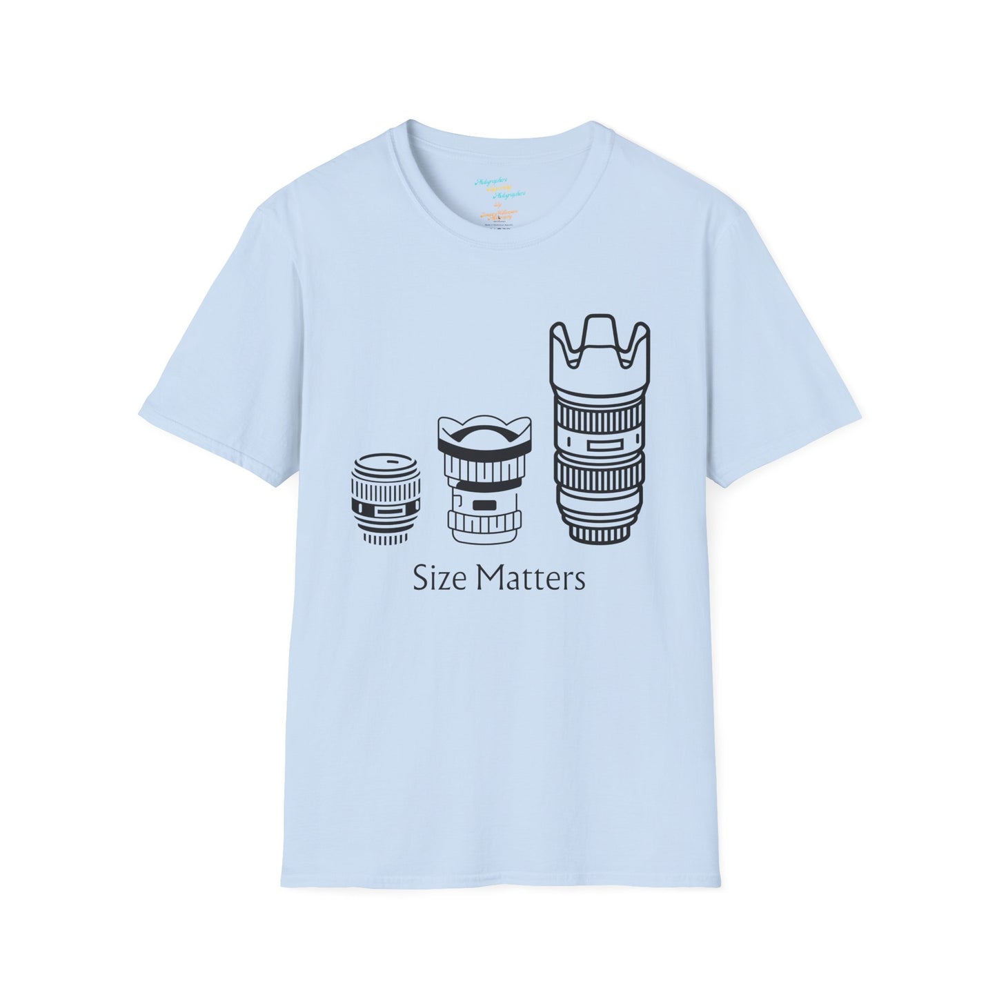 Size Matters -Light- Unisex Softstyle T-Shirt
