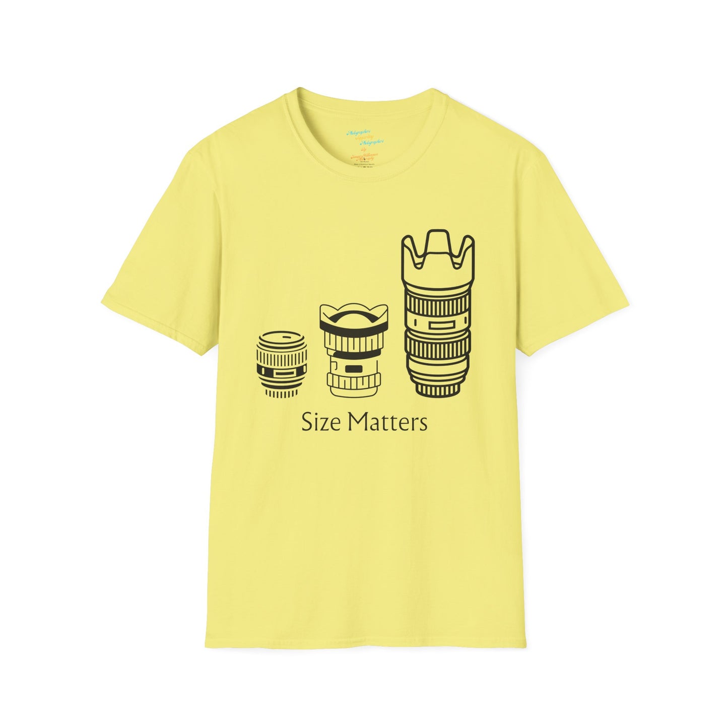 Size Matters -Light- Unisex Softstyle T-Shirt