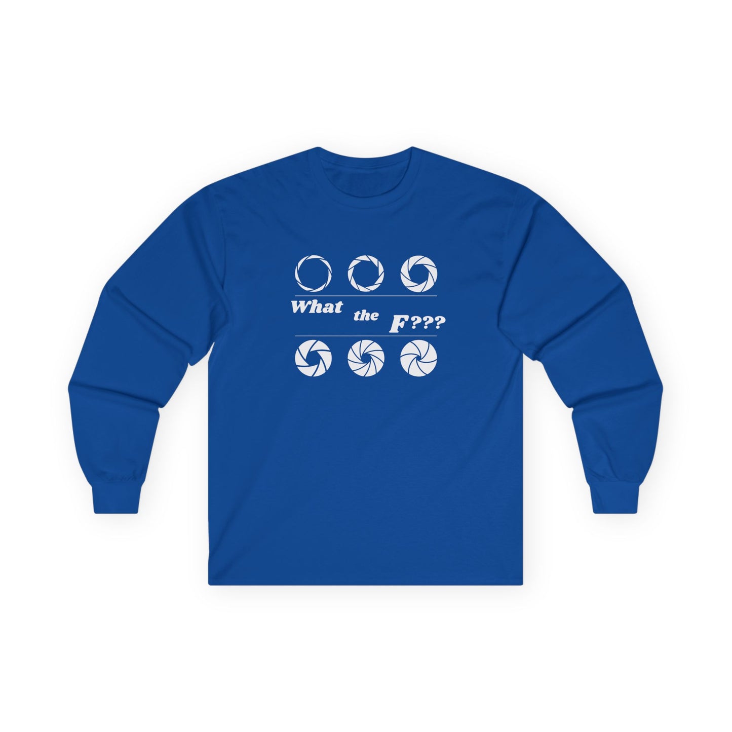 Unisex Ultra Cotton Long Sleeve Tee - 'What the F???' Photography Shirt