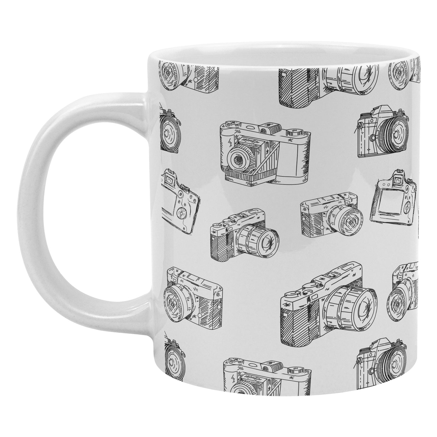 Sketched Camera 20oz Mug