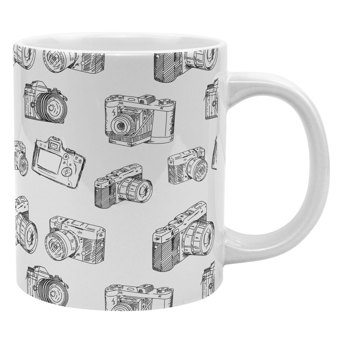 Sketched Camera 20oz Mug