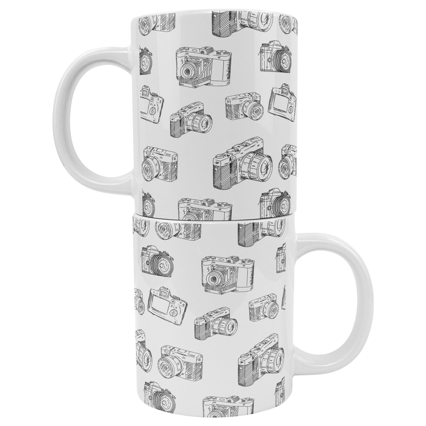 Sketched Camera 20oz Mug